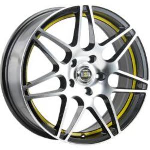 Alcasta M28 7x17 5x114,3 ET 45 Dia 60,1 (BKFYSI) черный