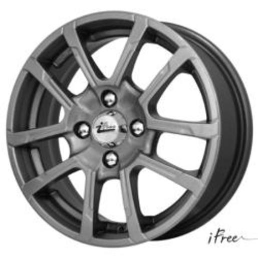 iFree Слайдер 5,5x14 4x100 ET 43 Dia 56,6 (BP) черная платина