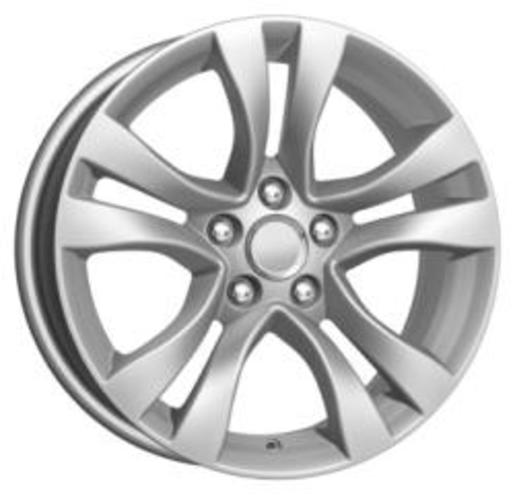 КиК KC659 6,5x16 5x105 ET 39 Dia 56,6 (S) серебристый
