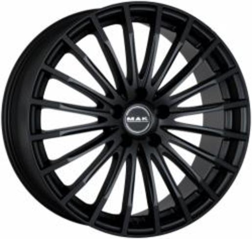 Mak Fatale 8,5x19 5x112 ET 48 Dia 76 (Matt black) черный