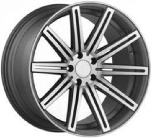 Alcasta M39 6,5x16 5x100 ET 35 Dia 57,1 (MGMF) серый