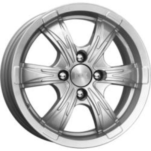 КиК Блэйд (КС633) 5,5x14 4x98 ET 25 Dia 58,5 (BP) черная платина