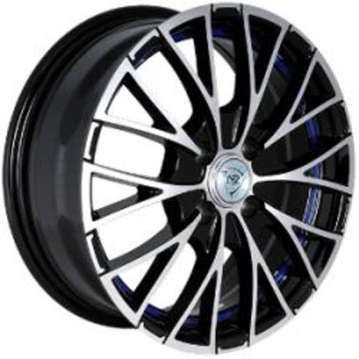 NZ F2 6x15 4x114,3 ET 43 Dia 67,1 (BKFBSI) серебристый