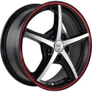 NZ SH667 7x17 5x112 ET 43 Dia 66,6 (BKFRS) черный