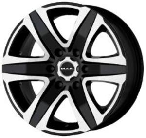 Mak Stone 6 8x17 6x139,7 ET 35 Dia 67,1 (black mirror) черный