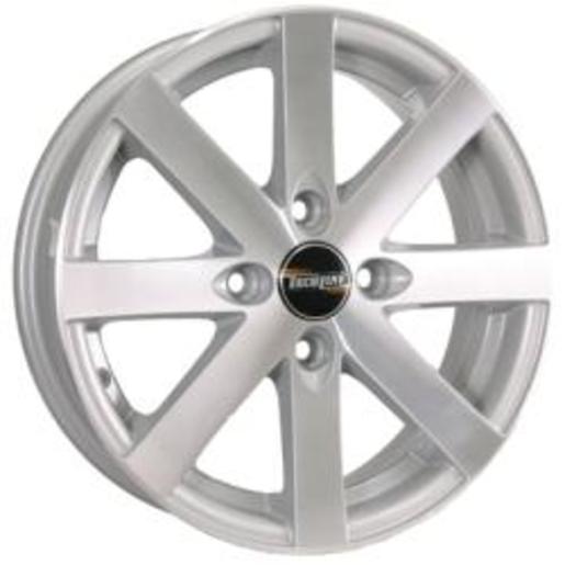 Tech Line TL412 5,5x14 4x100 ET 43 Dia 60,1 (S) серебристый