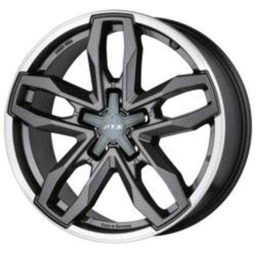 ATS Temperament 8,5x18 5x127 ET 40 Dia 71,6 (blizzard grey lip polished) серый