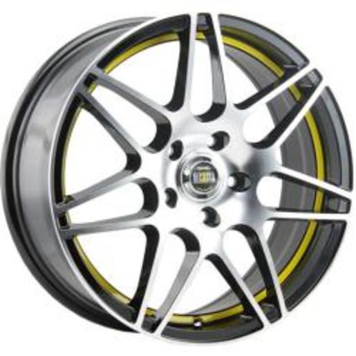 Alcasta M28 7x17 5x114,3 ET 39 Dia 60,1 (BKFYSI) черный