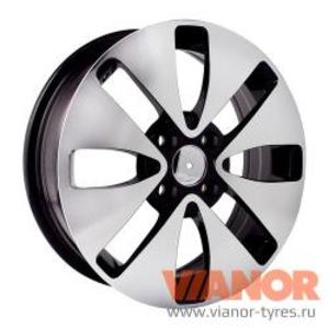 NW R411 6x15 4x100 ET 48 Dia 54,1 (MG) вороненый
