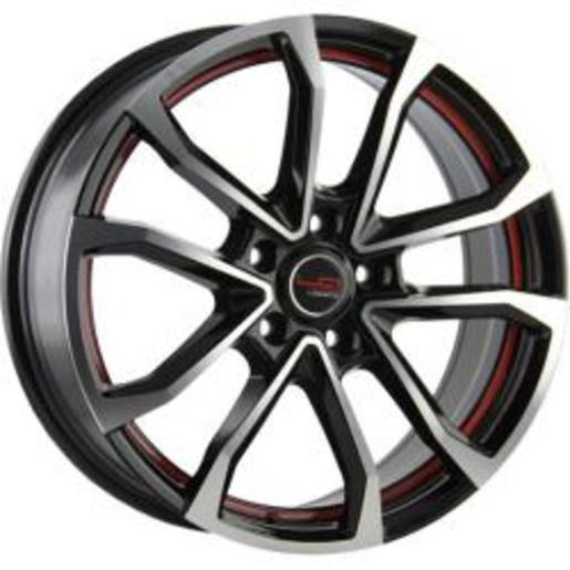 LegeArtis Concept GM512 6,5x16 5x115 ET 41 Dia 70,1 (BKFRS) черный