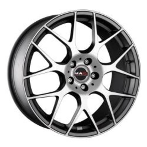 Mak DTM One 7x16 4x100 ET 40 Dia 72 (ice titan) титан