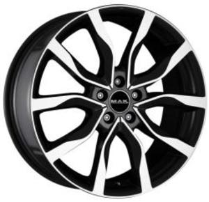 Mak Highlands 8x19 5x108 ET 45 Dia 63,4 (black mirror) черный
