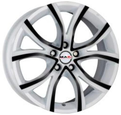 Mak Nitro 8x18 5x108 ET 45 Dia 72 (WB) черный и белый