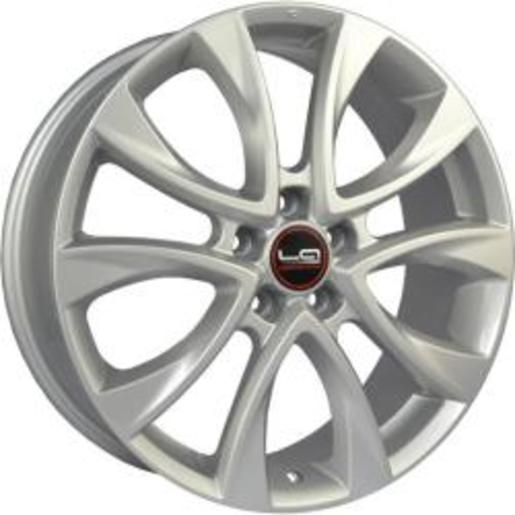 LegeArtis MZ39 7x17 5x114,3 ET 55 Dia 67,1 (S) серебристый