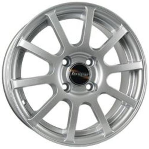 Tech Line TL415 5,5x14 4x100 ET 35 Dia 67,1 (S) серебристый