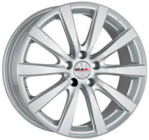 Mak Iguan 7x17 5x100 ET 48 Dia 56,1 (hyper silver) серебристый