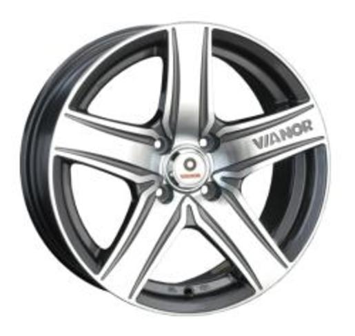 Vianor VR21 7x17 5x108 ET 52 (GMF) черный