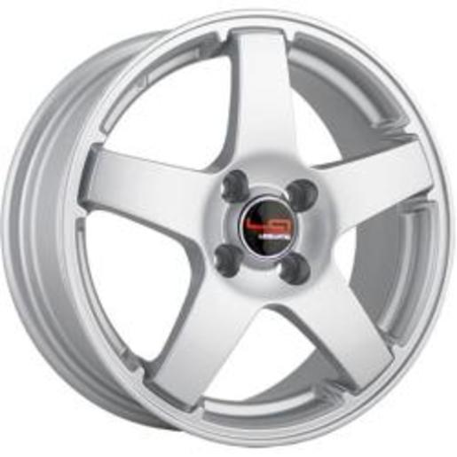 LegeArtis NS118 6x15 4x100 ET 50 Dia 60,1 (S) серебристый