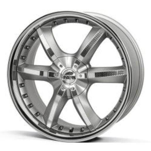 Antera 389 9,5x20 6x139,7 ET 12 Dia 106,1 (silver matt lip polished) серебристый