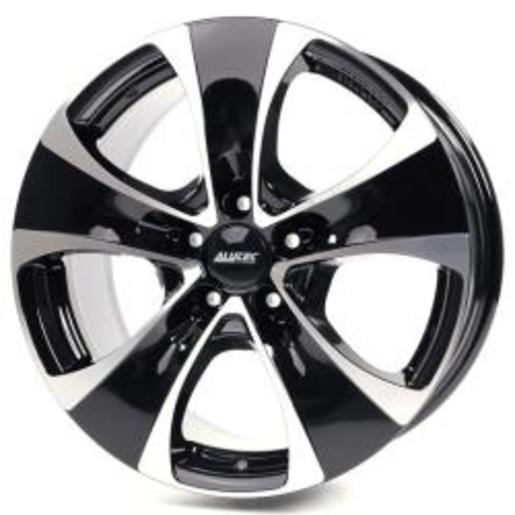 Alutec Dynamite 8,5x19 5x114,3 ET 38 Dia 70,1 (diamond black front polished) черный