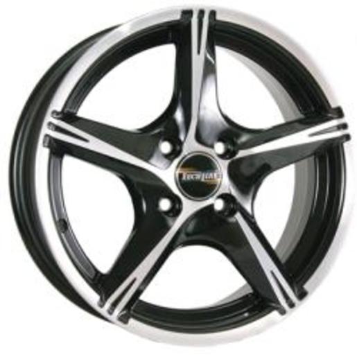 Tech Line TL528 6x15 5x100 ET 38 Dia 57,1 (BD) черный