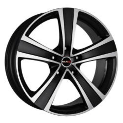 Mak Fuoco 5 8,5x19 5x112 ET 45 Dia 76 (ice black) черный
