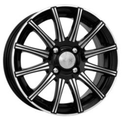 КиК Сиеста (КС474) 6x15 4x100 ET 45 Dia 67,1 (BA) черный