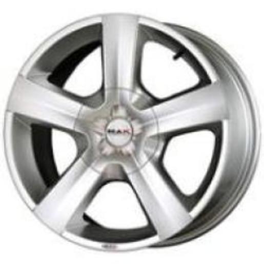 Mak X-Force 9x18 5x112 ET 55 Dia 66,6 (sparkling) серебристый