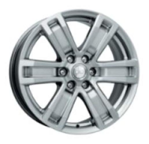 КиК R7 (КС456) 7x16 6x139,7 ET 30 Dia 106,1 (BP) черная платина
