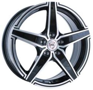 NZ F1 7x17 5x114,3 ET 39 Dia 60,1 (BKF) черный