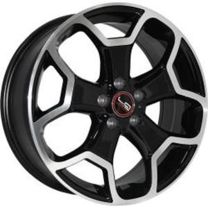 LegeArtis SB23 7x17 5x100 ET 48 Dia 56,1 (BKF) черный