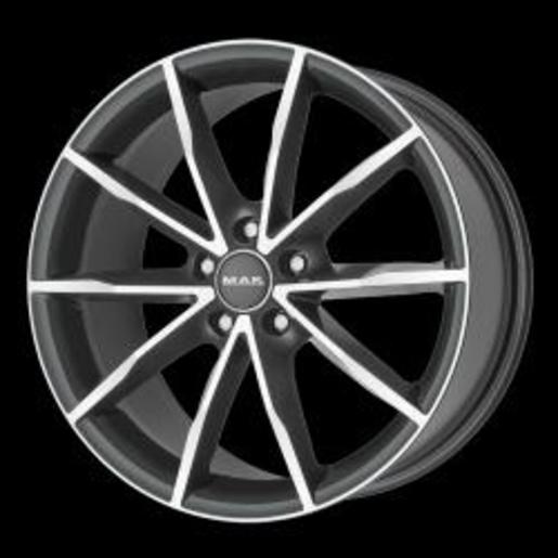 Mak Ringe 8x18 5x115 ET 40 Dia 70,2 (ice black) черный