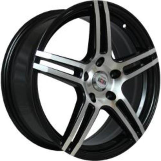 Alcasta M36 7x17 5x114,3 ET 46 Dia 67,1 (BKF) черный
