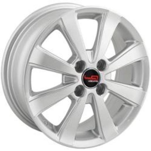 LegeArtis KI46 6x15 4x100 ET 48 Dia 54,1 (S) серебристый