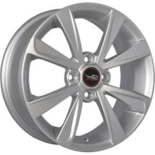 LegeArtis NS134 6x15 4x100 ET 50 Dia 60,1 (S) серебристый