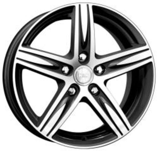 КиК Андорра (КС496) 6x15 5x105 ET 39 Dia 56,6 (BA) черный