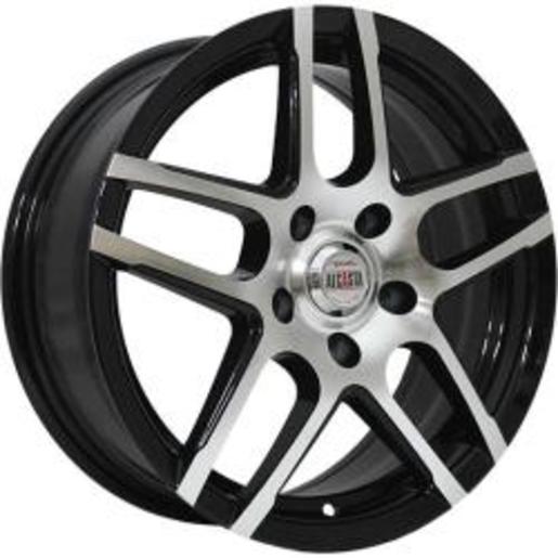 Alcasta M37 7x17 5x120 ET 41 Dia 67,1 (BKF) черный