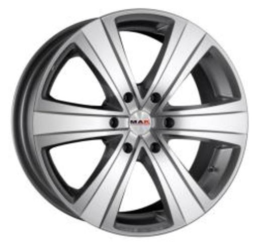 Mak Fuoco 6 7,5x17 6x139,7 ET 33 Dia 100,1 (hyper silver) серебристый