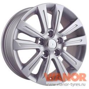 NW R009 6,5x16 5x114,3 ET 46 Dia 67,1 (S) серебристый