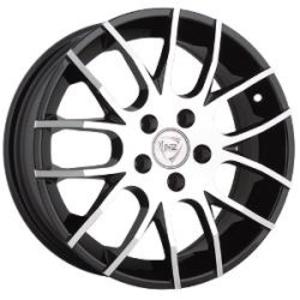NZ F38 6x15 4x100 ET 48 Dia 54,1 (BKF) черный