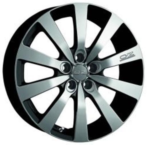 OZ Racing Michelangelo 10 7,5x17 5x108 ET 40 Dia 75 (Matt Black Diamond) черный