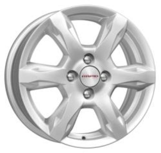 КиК КС693 6x15 4x100 ET 50 Dia 60,1 (Silver) серебристый