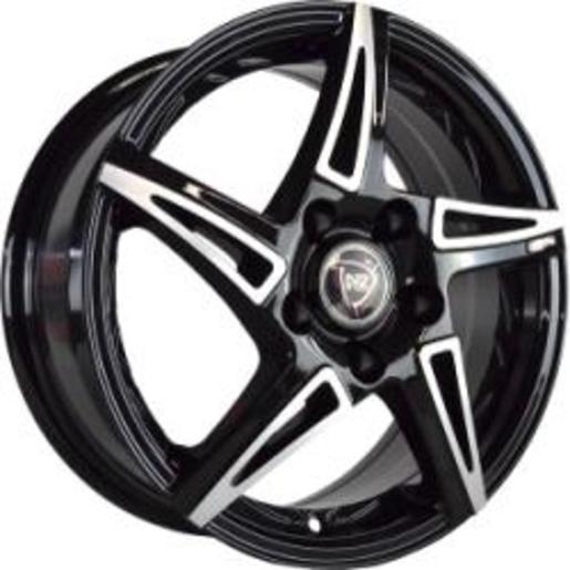 NZ SH661 6x15 4x100 ET 50 Dia 60,1 (BKF) черный
