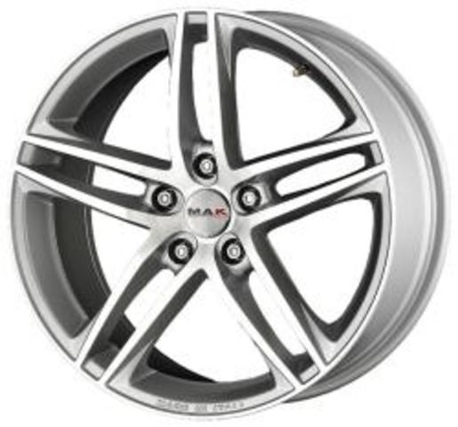 Mak Variante 7x16 5x115 ET 40 Dia 70,2 (hyper silver) серебристый
