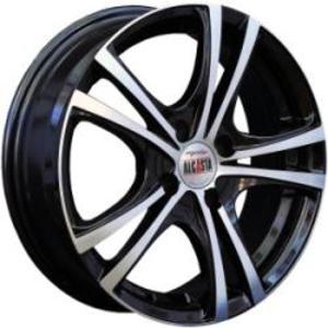 Alcasta M05 6x15 5x100 ET 38 Dia 57,1 (BKF) черный