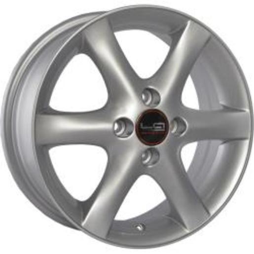 LegeArtis Ki104 6x15 4x100 ET 48 Dia 54,1 (S) серебристый