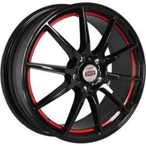 Alcasta M23 6x15 5x105 ET 39 Dia 56,6 (BKRSI) черный