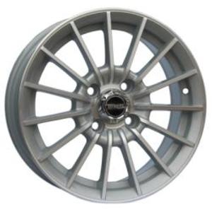 Tech Line TL406 5,5x14 4x98 ET 35 Dia 58,6 (S) серебристый