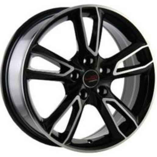 LegeArtis MZ73 7x17 5x114,3 ET 50 Dia 67,1 (BKF) черный
