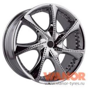 MKW MK-ZF09 8x18 5x114,3 ET 38 Dia 73 (HB Swarovski) черный